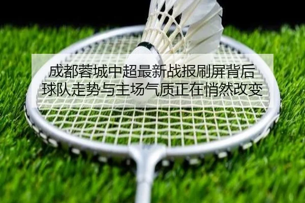 成都蓉城中超最新战报刷屏背后 球队走势与主场气质正在悄然改变（Sohu Sports）